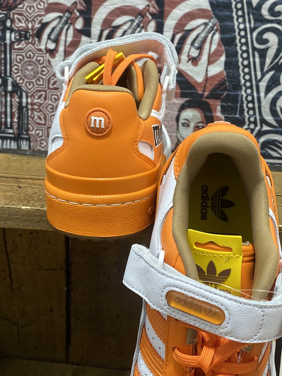 Adidas M&M's Forum Lo 84 Shoes (Men's US Size 8) Orange