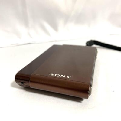 SONY DSC-T77 Digital Camera Brown Cyber Shot 4.0x Optical Zoom | eBay