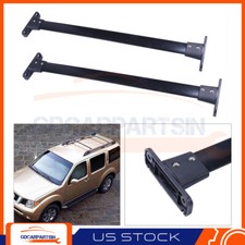 For 2005-2012 Nissan Pathfinder Roof Rack Cross Bars Black