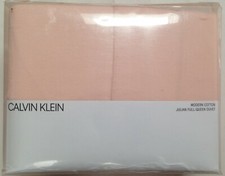 NIP CALVIN KLEIN MDERN COTTON JULIAN FULL/QUEEN PINK DUVET COVER 215