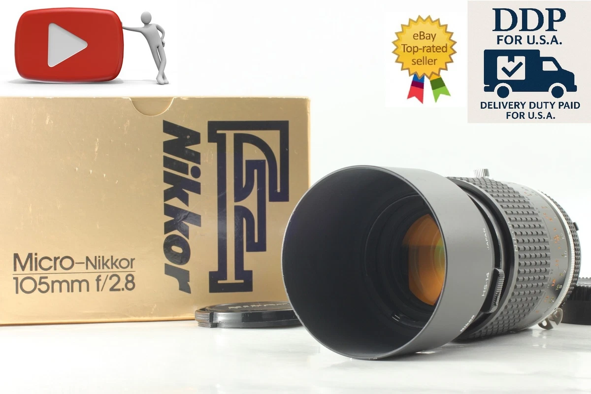 Nikon Micro NIKKOR 105mm Camera Lenses for sale | eBay