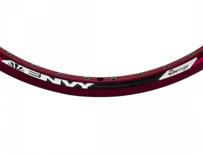 20-дюймовое колесо BMX Envy FT Sun Ringle - Прочный сварной обод анодированный цвет 12790₽