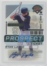 2024 Panini Prospect Edition Holo Signatures Ryan Lasko #1 Auto 2o7