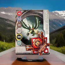 Bakugan New Vestroia | Ocean Spray 🥈 Silver Gate Card | 7/48n Ventus Atmos