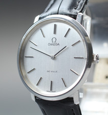 1973 Near MINT OMEGA De Ville 33mm 111.0107 Manual Silver Dial Men's Vintage