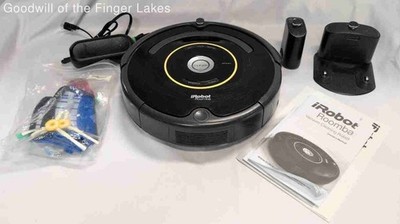 Used Untested iRobot Roomba 650 with Spare Parts and Charging Port