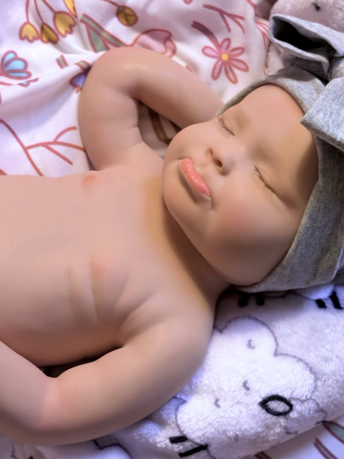 18&rdquo; Full Body Silicone Reborn Baby Girl Lifelike Doll Floppy Squishy Newborn 5lb