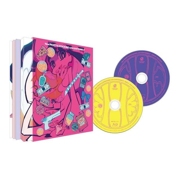 New PANTY & STOCKING with GARTERBELT Blu-ray Box+Booklet Japan ZMAZ-18631 FS