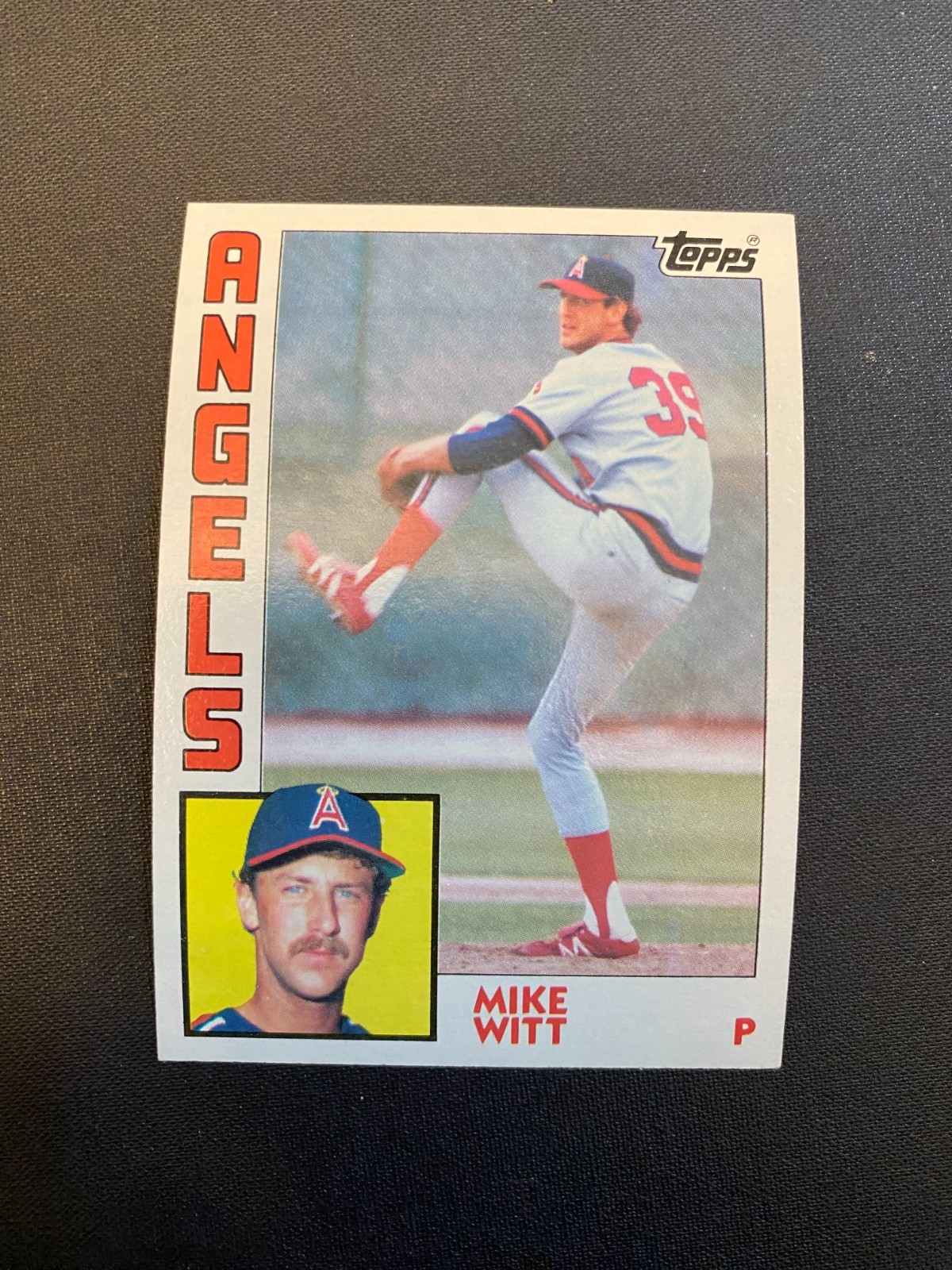 1984 Topps - Mike Witt #499
