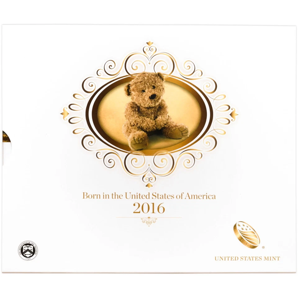 2016 Born in the USA Birth Year Proof Set 5 Coins Original US Mint OGP & COA - Image 3 of 4