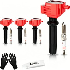 4 Ignition Coil Pack Uf670 And Spark Plugs For 2012-2018 Ford Edge Focus 2.0l L4 4 Ignition Coil Pack Uf670 And Spark Plugs For 2012-2018 Ford Edge Focus 2.0l L4