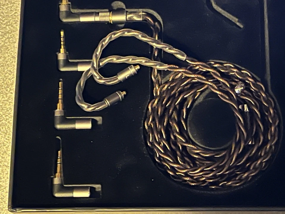 Cable de actualización DUNU Hulk IEM, cobre, modular MMCX Foto 3 de 4