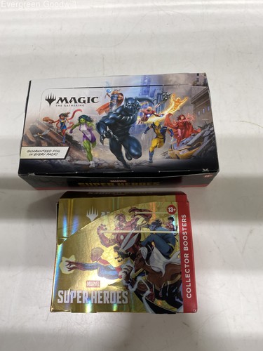 Magic: The Gathering Marvel Super Heroes Play Booster Box pack New sealed