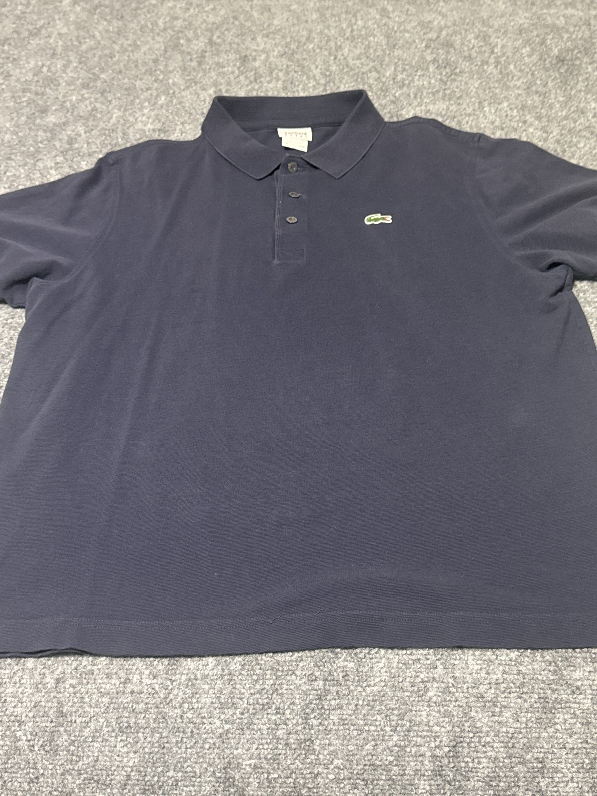 Lacoste Sport Men's Navy Pique Cotton Polo thumbnail 5
