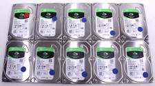 Lot of 10 Seagate ST500DM09 500GB 3.5"  HDD 32MB Cache - Wiped - Ready For Reuse