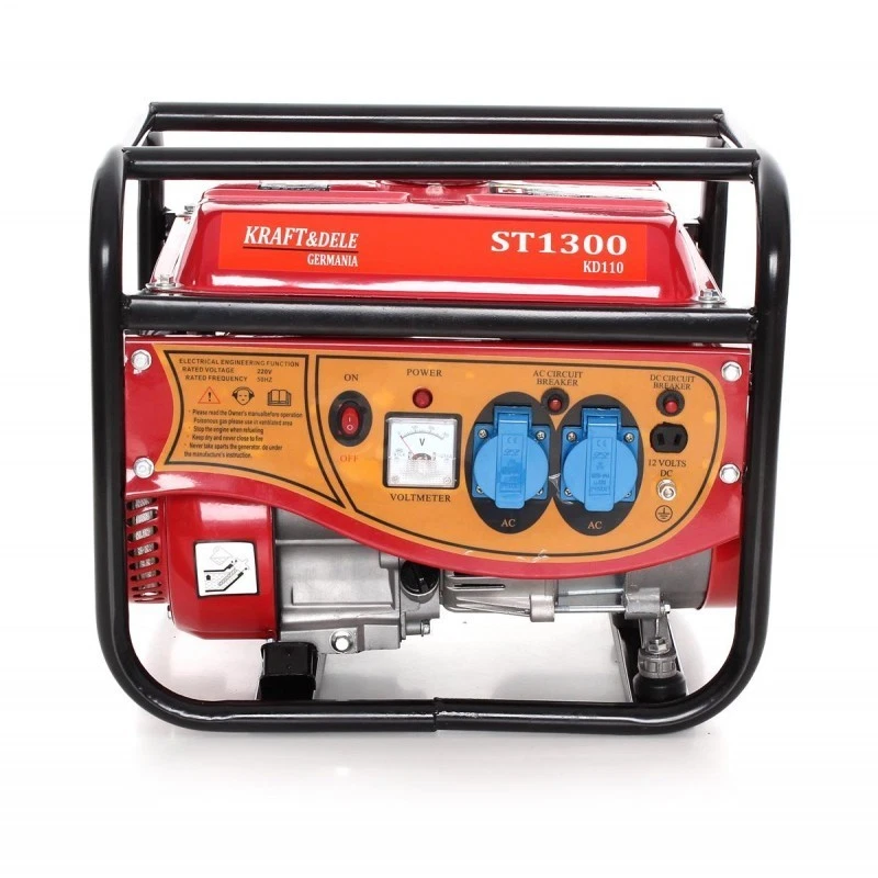 Stromerzeuger Benzin 4 Takt Notstromaggregat Stromgenerator Leise 1500W 3 PS - Bild 2 von 4