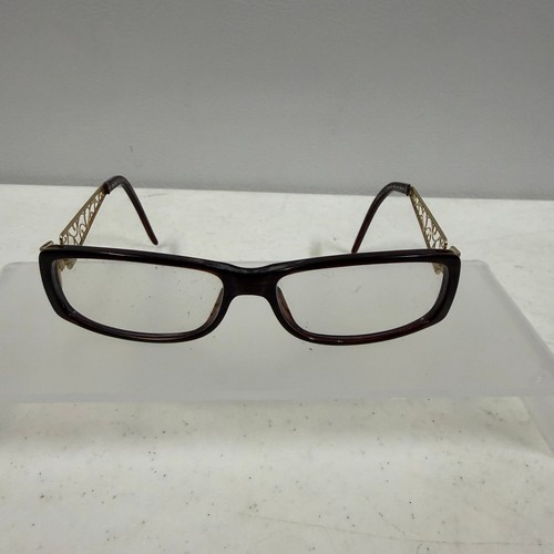 Roberto Cavalli Turchese 418 Eyeglasses Frames Only 55mm Gold Filigree Italy