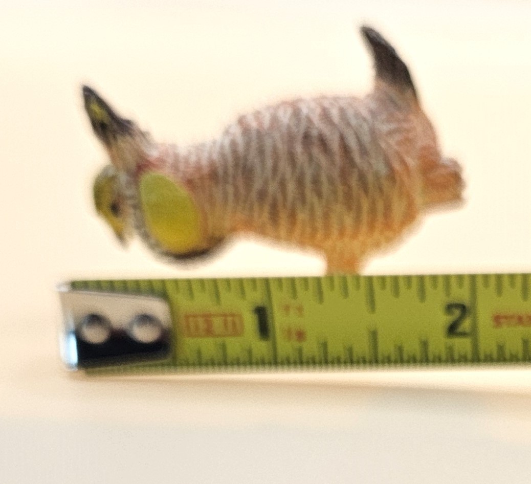 Rare Yowie Attwaters Prairie Chicken Paperwork Capsule Animal Figure