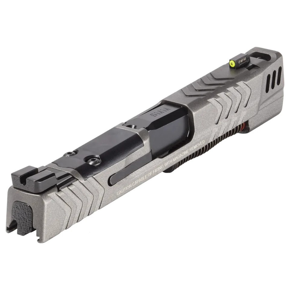 M&P®9 SHIELD OR SHIELD PLUS TUNGSTEN GRAY CARRY COMP SLIDE KIT OPTIC ...