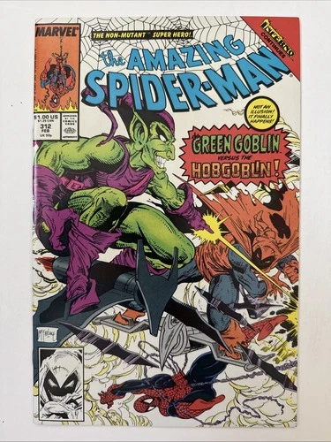 Amazing Spider-Man #312 NM [Marvel 1989] Mcfarlane cover; Hogoblin Green Goblin
