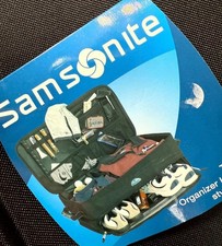 Samsonite Expanding Golf Trunk Locker Organizer Black Expandable Lightweight