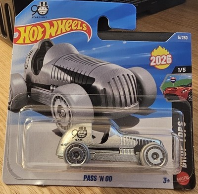 2026 Hot Wheels Pass 'n Go- Drop Tops -  JJH30 - 5/250