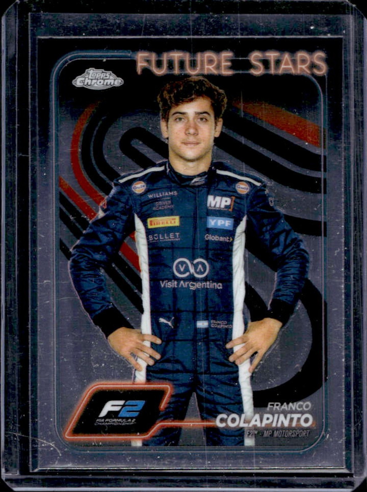 2024 Topps Chrome F1 Franco Colapinto F2 Driver Future Stars #24