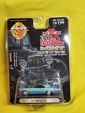1966 PONTIAC GTO RACING CHAMPIONS MINT Motor Trend 50th Issue #200 Sealed🔥B