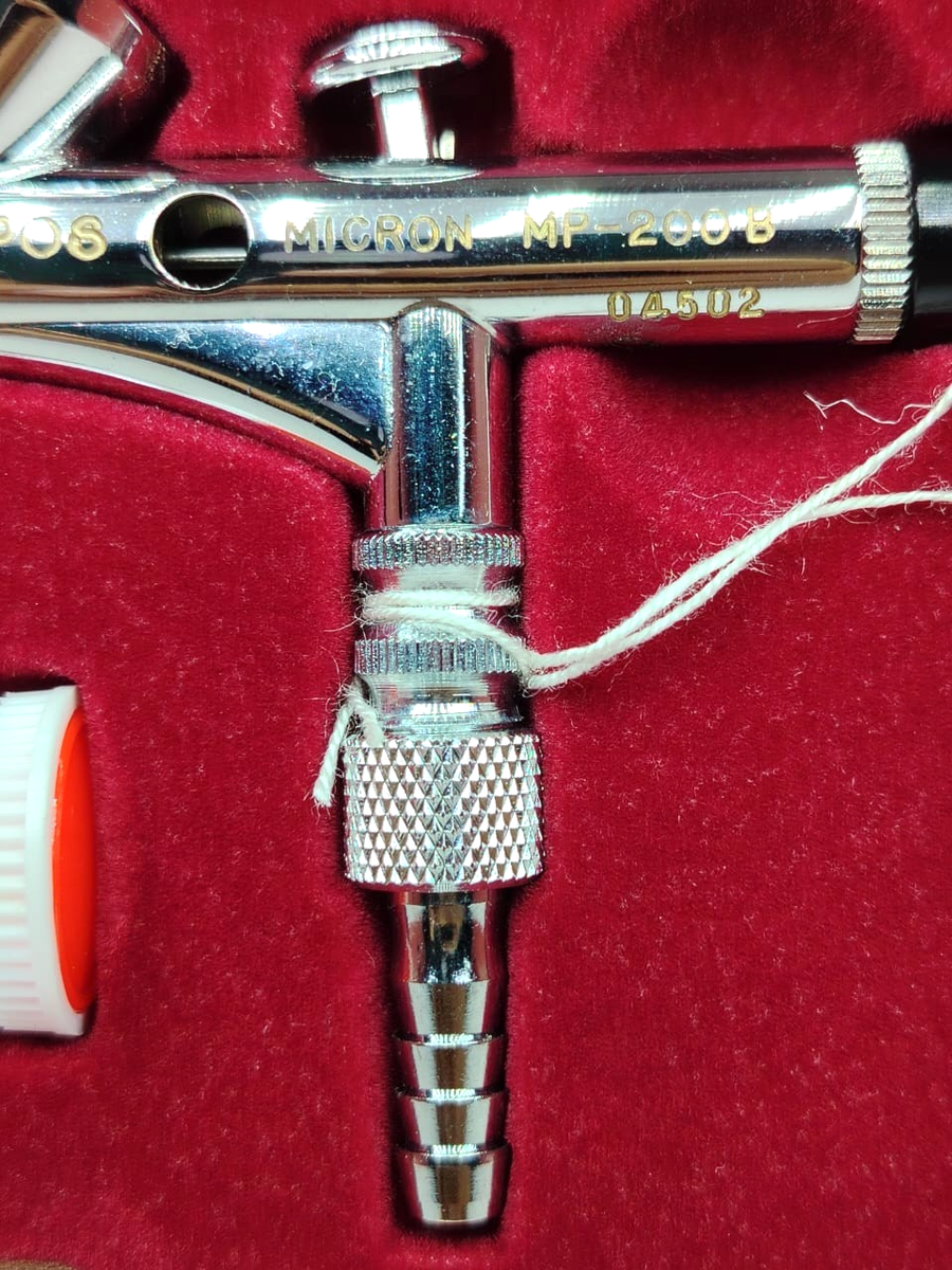 Olympos Airbrush Handpiece MP-200B Micron Piece 0.18mm Nozzle