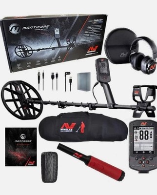 Minelab Manticore Premium Bundle. Pro-Find 40 & Carry Bag. Waterproof. FAST SHIP
