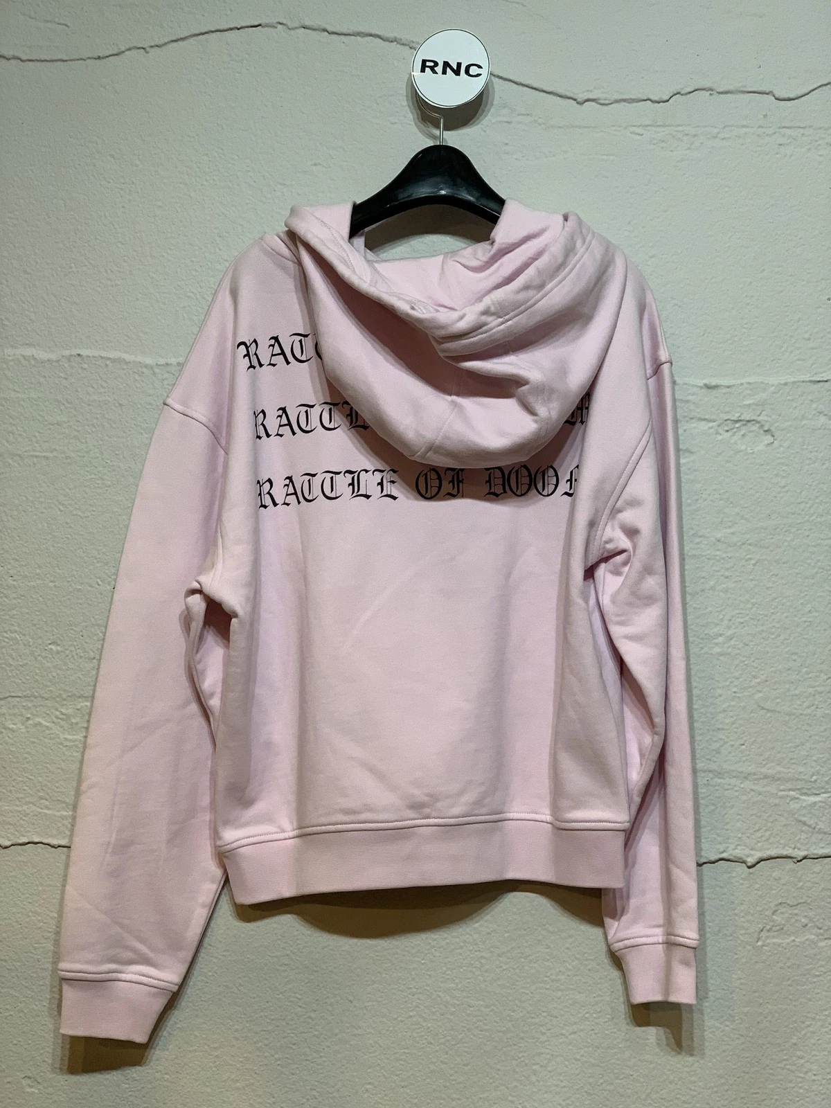 Felpa con cappuccio Alexander McQueen rosa 18103694