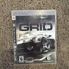 GRID (PS3) — CIB • Tested Working • Minty Clean Disc