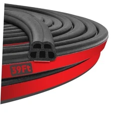  Car Door Seal Strip, 39.3 Ft Universal Self Adhesive Auto Weather 39.3Ft