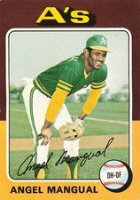 1975 Topps #452 Angel Mangual