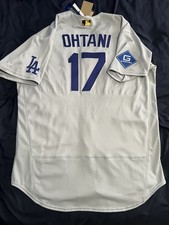 100 Authentic 2026 Shohei Ohtani LA Dodgers Nike Jersey 48 XL BNWT GOLD