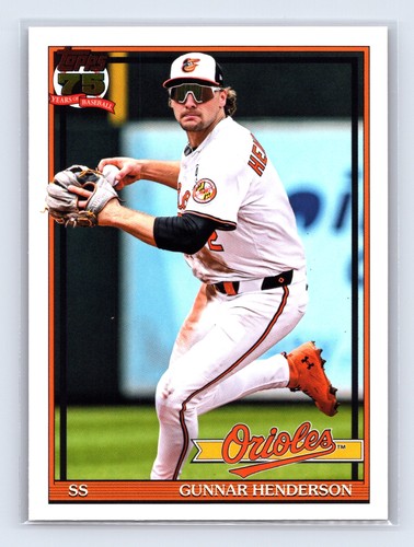 2026 Topps Series 1 Gunnar Henderson Base (RAW)