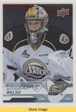 2018-19 Upper Deck CHL Silver Matthew Welsh #146 READ ek6