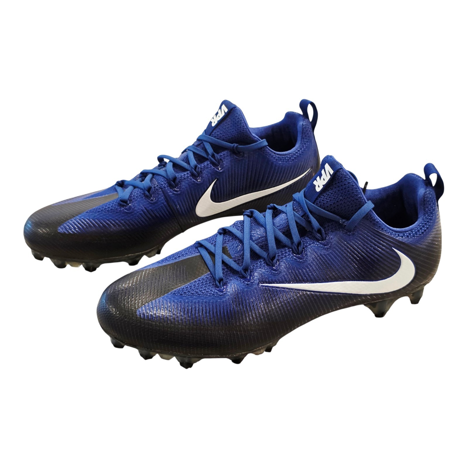 Men's Nike VPR Vapor Untouchable Flyweave Football Cleats Blue Sz 14 825423-014
