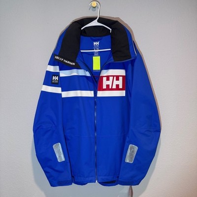 H & H Salt Power Jacket Mens XL Olympian Performance Sailing Waterproof Coat NWT
