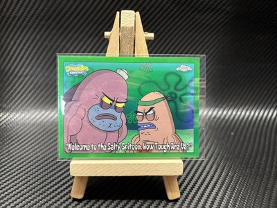 Topps Chrome SpongeBob SquarePants Welcome to The Salty Spitoon Refractor 99