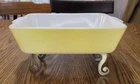 Vintage Pyrex YELLOW 1 1/2 qt 503 B Refrigerator Casserole Dish No Lid