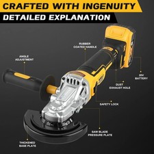 Dewalt DCG405FN 125mm Brushless Cordless Angle Grinder 20V Cutting Tool