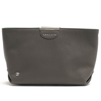 ADMJ Shoulder Bag ADMJ 21SA01011 Bottom Accent Shoulder Bag 22cm Calf Leather