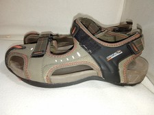Size 8 (UK) Regatta Adventure Tech Sandels, Beige & Brown With Orange Stitching.