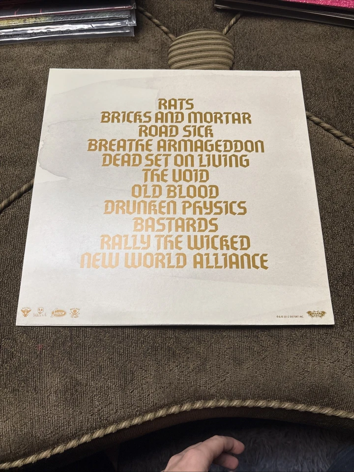 Cancer Bats- Dead Set On Living Limited Grey Marble Vinyl 2012 - Image 3 of 4