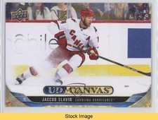 2024-25 Upper Deck Extended Series UD Canvas Jaccob Slavin #C324 READ