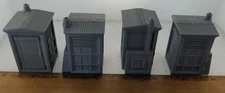 4 outhouse 28mm terrain FAST SHIP|Alternate Wargaming Miniature