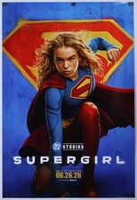 Supergirl Super Girl - Póster original de la película DS D/S 27x40 - 2026 Advance B