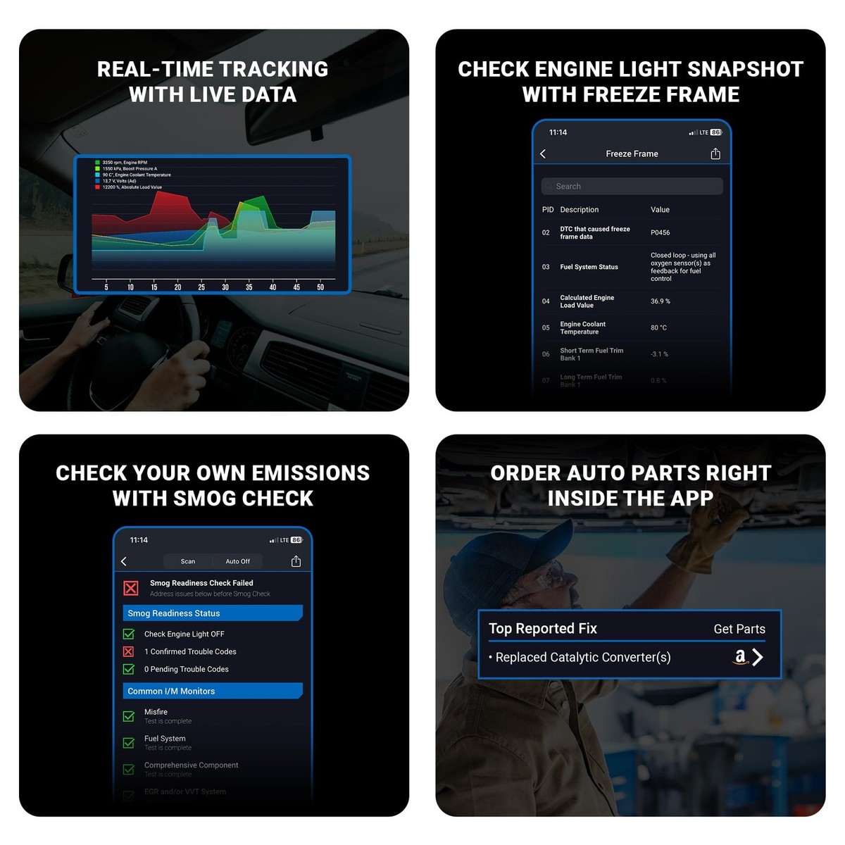 BlueDriver - Bluetooth Professional OBDII Scan Tool for iPhone