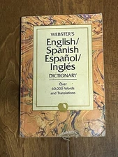Webster’s English/Spanish Dictionary 